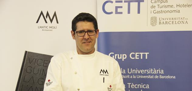 La galera: cocina creativa y de proximidad en el CETT de la mano del chef Vicent Guimerà